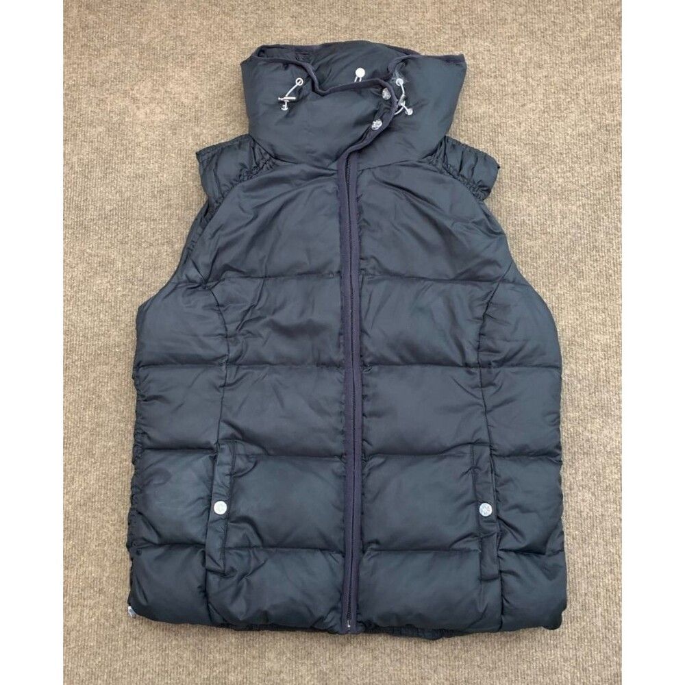 Eddie Bauer Goose Down Vest Womens M Premium 650 Quilted Puffer Zip-Up Outdoor